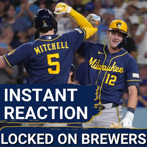 BREWERS POSTCAST: WORLD SERIES BOUND! | Brewers Sweep Dodgers, Make History!