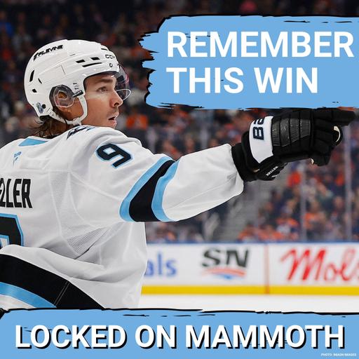 MILESTONE: Utah Mammoth and Logan Cooley SECURE First-Ever Win Over Oilers in Edmonton