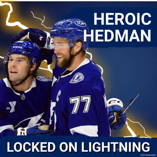 LIGHTNING STRIKE: Victor Hedman RETURNS to Form, LIFTS Tampa Bay in Overtime Against Kraken