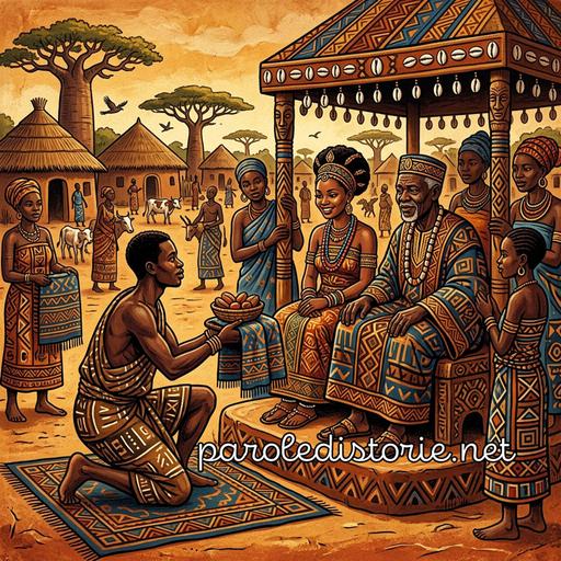 Una prova d’amore. Una fiaba africana.