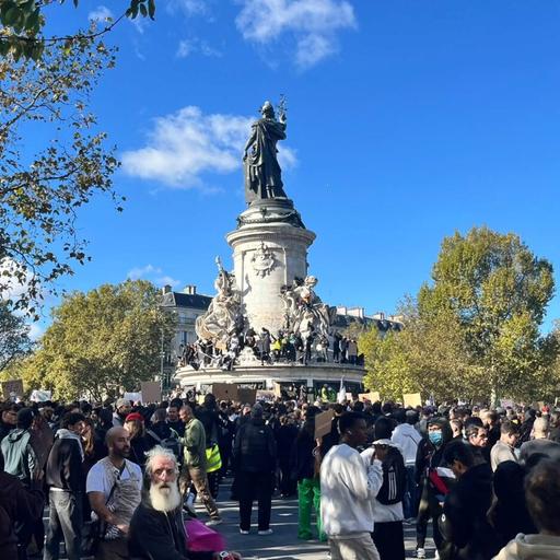 Mobilisation du 17 octobre : vives tensions et gaz lacrymogènes avant le départ de la manifestation à Paris