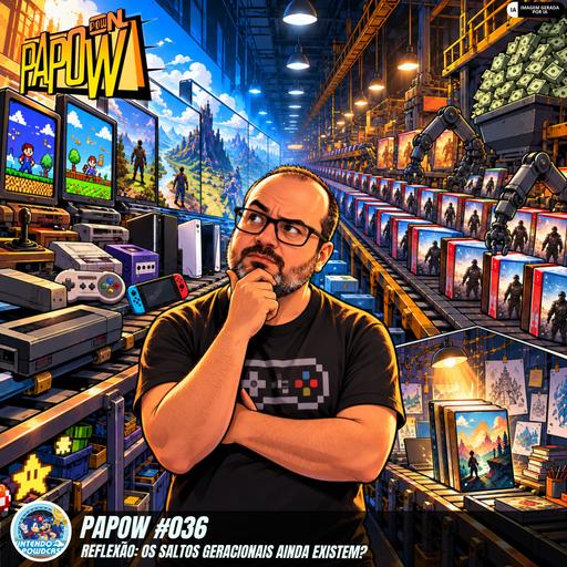 PAPOW #036 – Os videogames pararam de evoluir ou nós paramos de perceber?