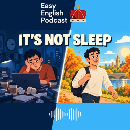 Why Is Everyone So Tired All the Time? | Easy English Podcast