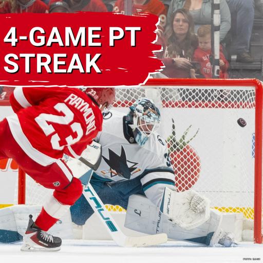 COMEBACK WIN: Alex DeBrincat's late goal completes comback as Red Wings ride 4-game point streak