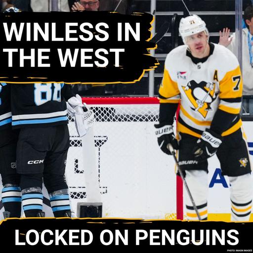 Penguins WINLESS on western road trip after another loss in Utah