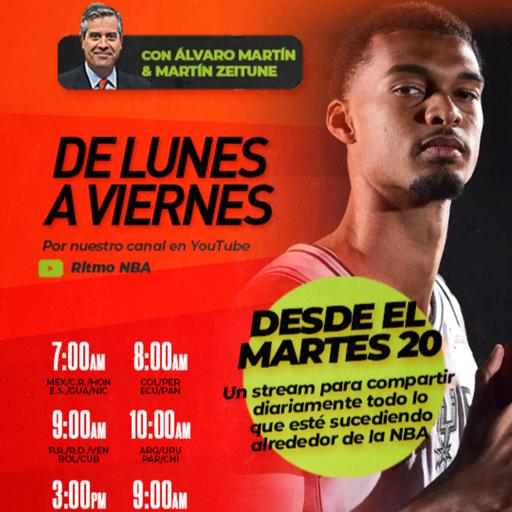 ¡Arranca la temporada y este nuevo stream! 🏀 NBA AL DÍA A:M #1 | Álvaro Martín | Mar 20.oct.26