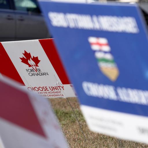 What were the other 9 questions on Alberta's referendum ballot?