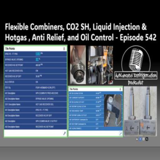 Flexible Combiners, CO2, SH, Liquid Injection, & Hotgas.. Anti Relief, and Oil Control Episode 542 Audio