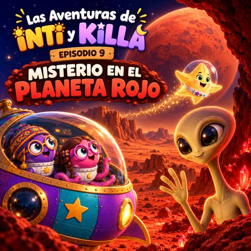 Cuento infantil: Las aventuras de Inti y Killa T27 Epi 9 MISTERIO EN EL PLANETA ROJO