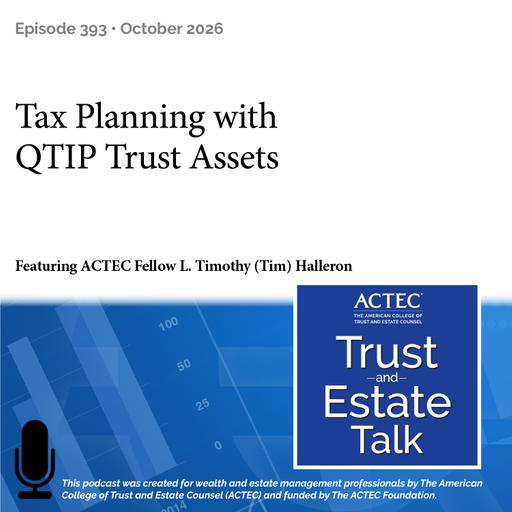 Tax Planning with QTIP Trust Assets