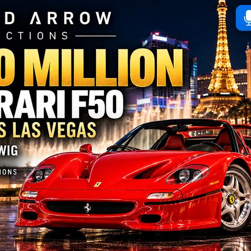 443: A $20 Million Ferrari F50 Headlines Broad Arrow's Las Vegas Auction with David Swig