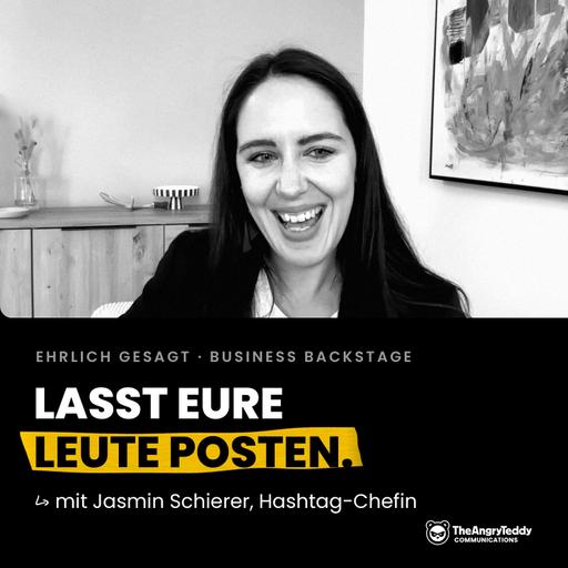 Jasmin Schierer: Lasst eure Leute posten, auch ohne perfektes Foto.