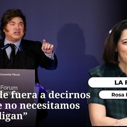 Los viernes, Belmonte: "Vienen de fuera a decirnos cosas que no necesitamos que nos digan"