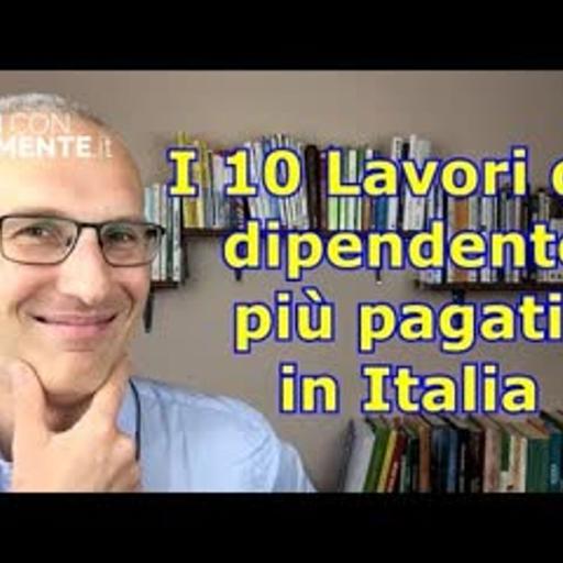 I 10 lavori da dipendente più pagati in Italia