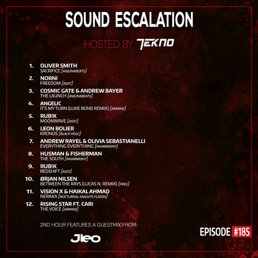 TEKNO pres. Sound Escalation 185 with Jleo