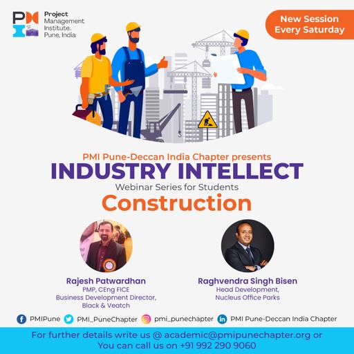 PMI Pune Deccan India Chapter Industry Intellect Episode-4: Construction
