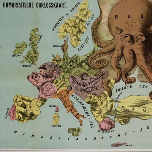 Los mapas satíricos a lo largo de la historia