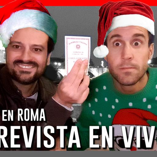 ENTREVISTA EN VIVO con LEO en ROMA (3 MESES) Experiencia con FAMILIA 1000 Cosas Interesantes