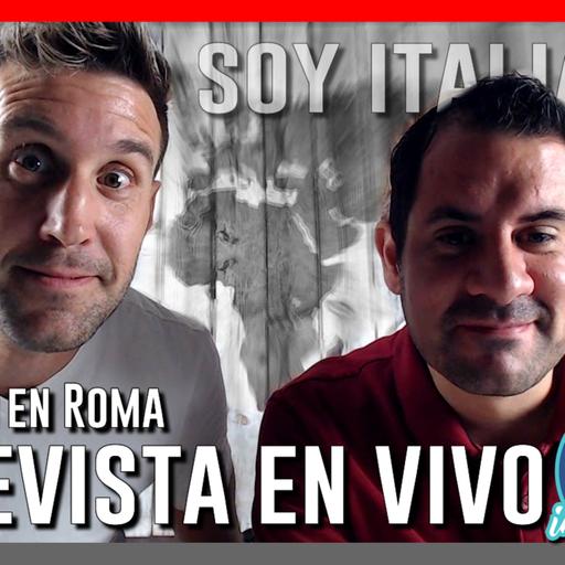 ENTREVISTA EN VIVO con Sergio en ROMA 1000 Cosas Interesantes