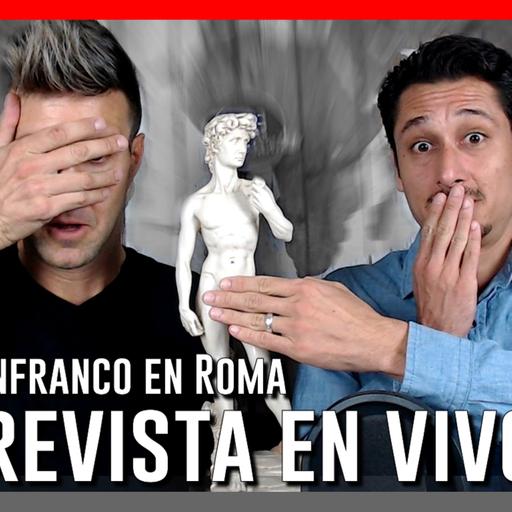 ENTREVISTA EN VIVO con Jeanfranco (VENEZUELA) en ROMA 1 mes y medio 1000 Cosas Interesantes