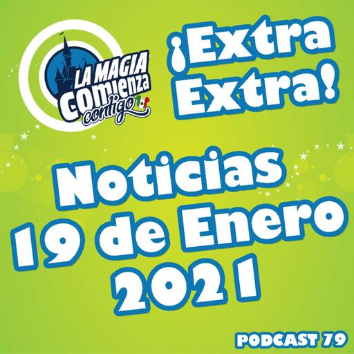 Podcast 79 - Extra Extra 19 de Enero de 2021.