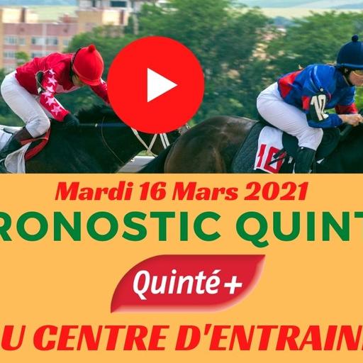 Minute Quinté TURF FR : PRIX DU CENTRE D'ENTRAINEMENT - Mardi 16 Mars 2021 - Chantilly 🏇 PMU