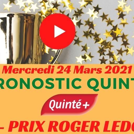Minute Quinté TURF FR : PRIX ROGER LEDOYEN - Mercredi 24 Mars 2021 - Lisieux 🏇 PMU #233652