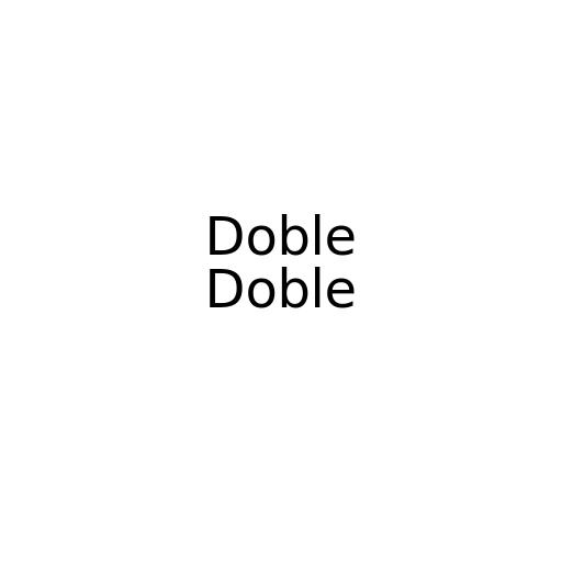 Doble Doble