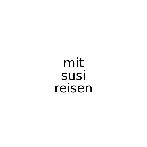 mit susi reisen