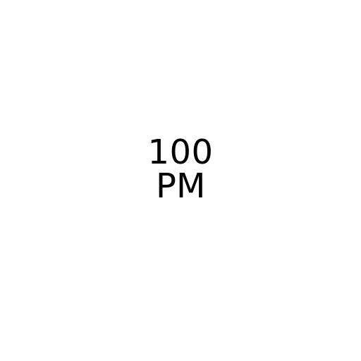 100 PM