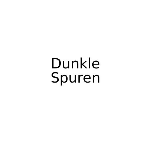 Dunkle Spuren