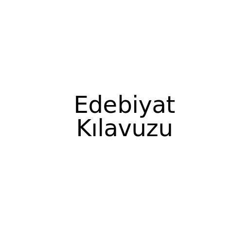 Edebiyat Kılavuzu