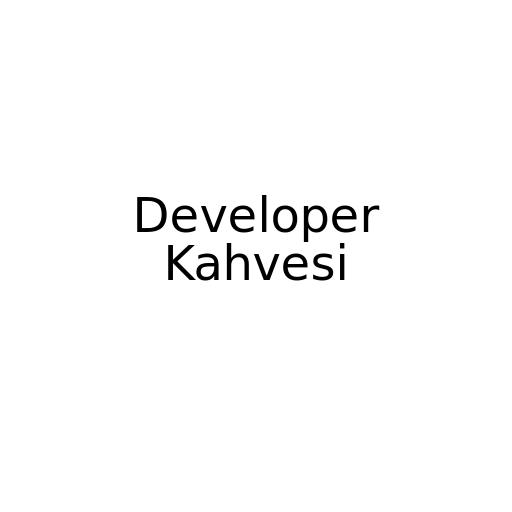 Developer Kahvesi