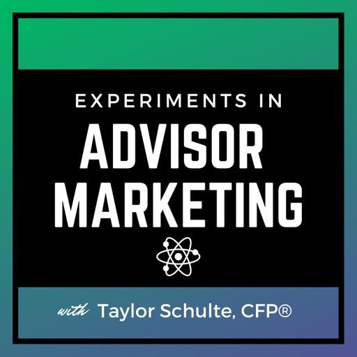 Experiments in Advisor Marketing