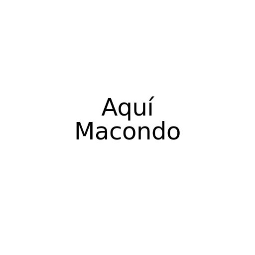 Aquí Macondo