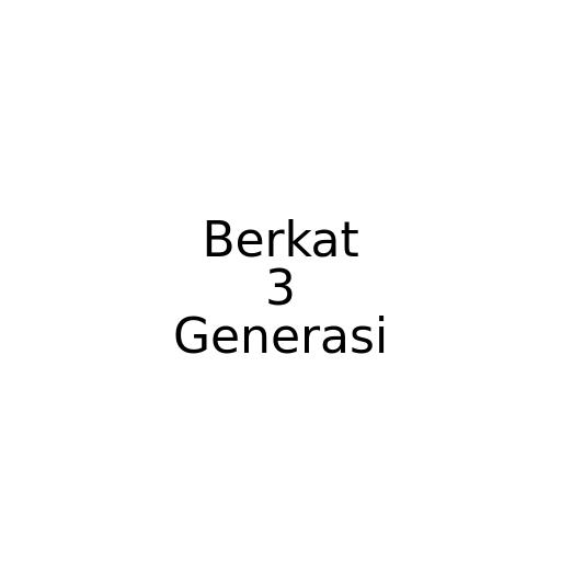 Berkat 3 Generasi