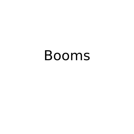 Booms
