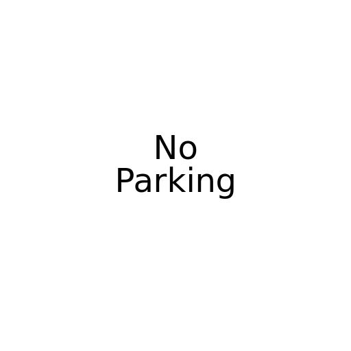 No Parking