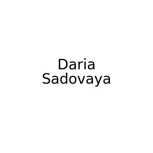 Daria Sadovaya